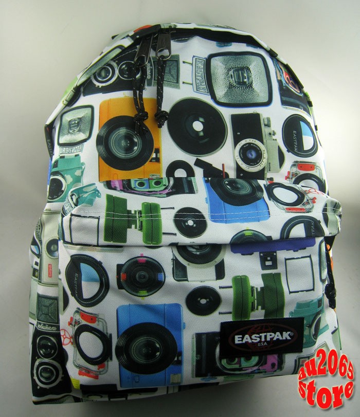 Eastpak Padded Backpack Camera Mix White School Bag
