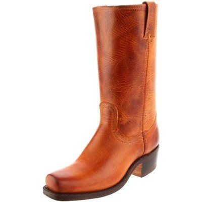 FRYE WOMENS CAVALRY 12L BOOTS 77412 COGNAC 6.5 NIB COWBOY RIDING on  PopScreen