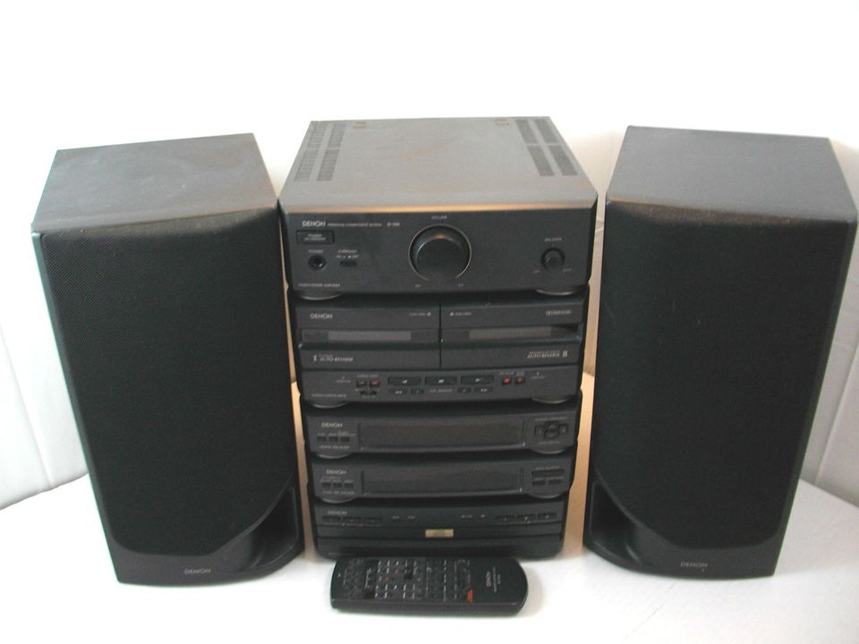 Denon D 500 3 Cd, Dual Tape,Digital Tuner & Equalizer,Comp​lete 