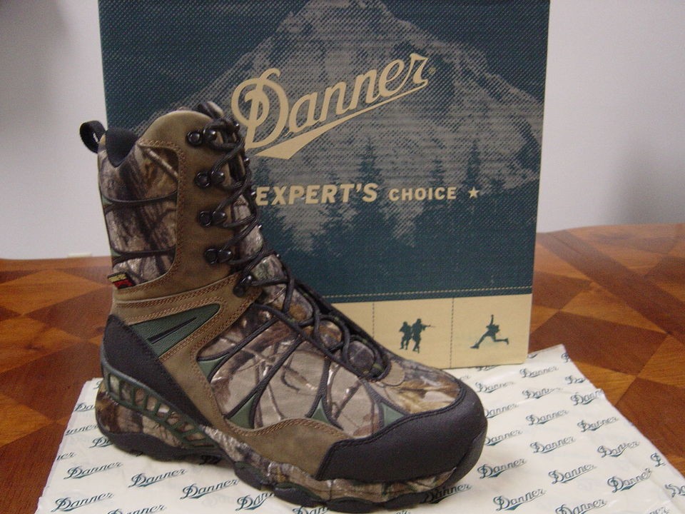 NEW DANNER VANISH CAMO HUNTING GORETEX SCENTLOK BOOTS 400 GRAM