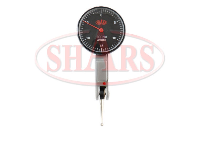 SHARS .030 .03 PRECISION BLACK DIAL TEST INDICATOR 0 15 0 .0005 