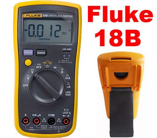 FLUKE 18B F18B= Fluke 15B +LED Test Digital Multimeter