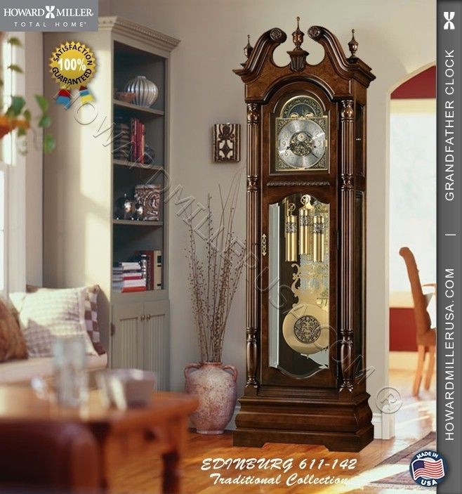 Howard Miller Grandfather Clock in Home & Garden