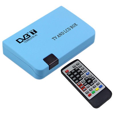 Brand New Digital TV Box LCD VGA/AV Output Tuner DVB T View Receiver