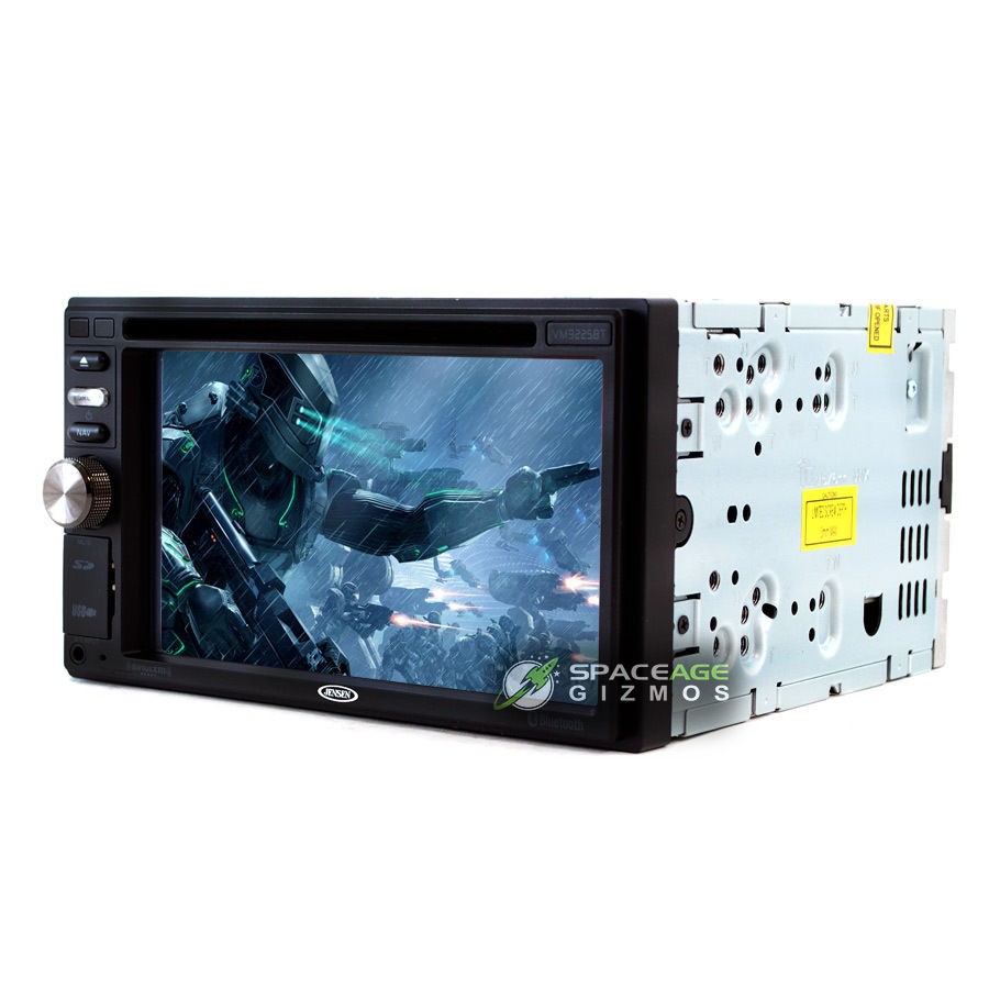 Jensen VM9225BT In Dash CD/DVD Video Player with 6.2 Touch Screen 