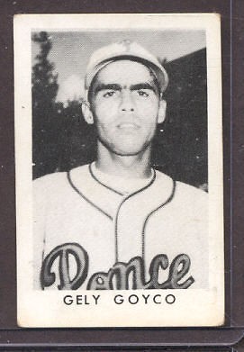 1949 Toleteros Gely Goyco Type Card