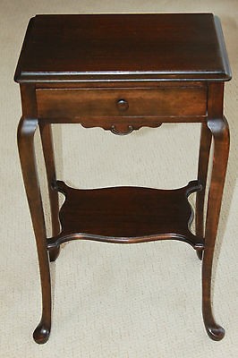 Antique Maddox Nightstand Queen Anne