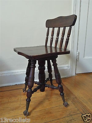 vintage piano stool in Benches & Stools