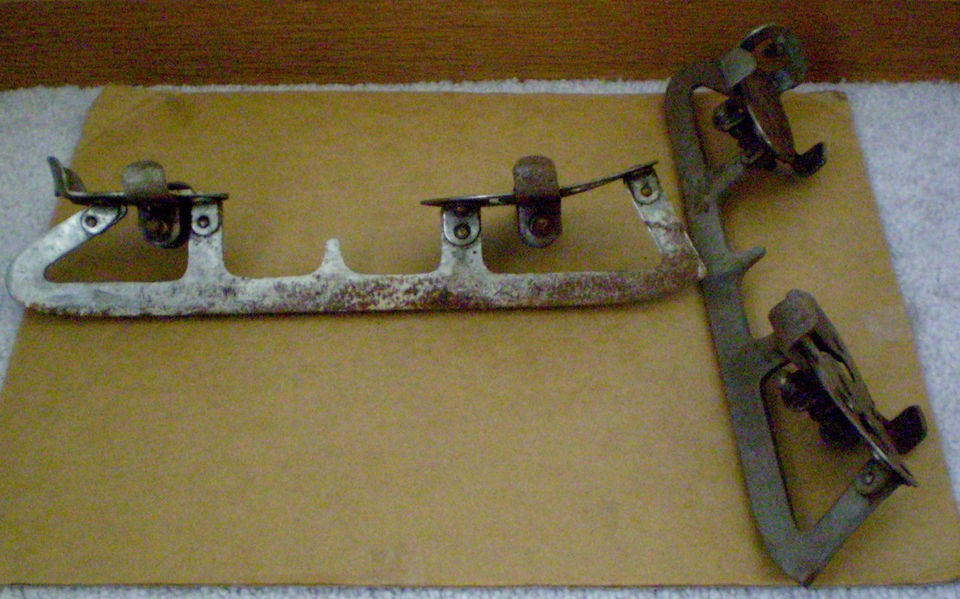 Vintage Ice Skates Size 9 1/2 Union Hardware Torrington, Conn.