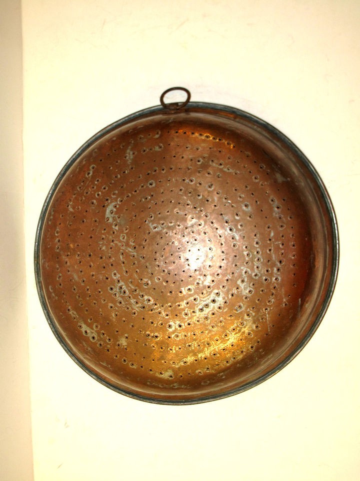 antique copper steamer