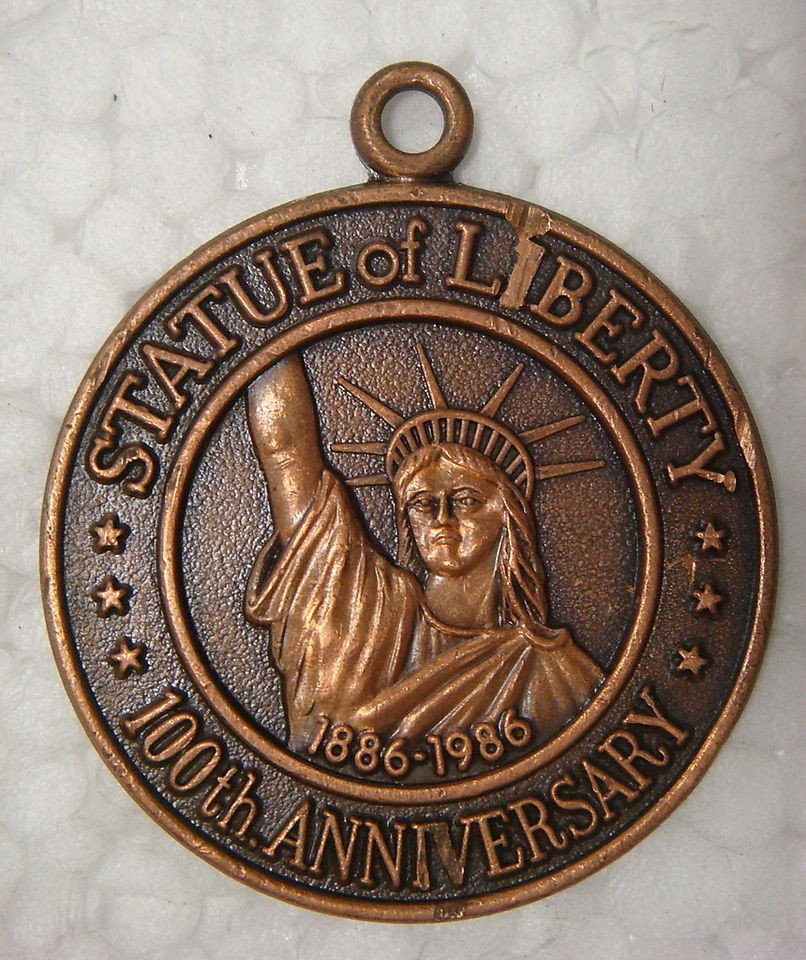 Key tag Statue of Liberty 100th Anniversary 1886 1986 Whirlpool 