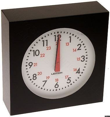 Leitch ADC 5108 Analog 8 Inch Studio Wall Clock SMPTE/EBU Timecode 