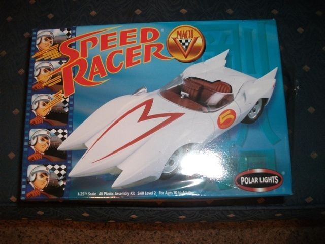 Speed Racer Mach V Polar Lights 1/25th Scale Kit
