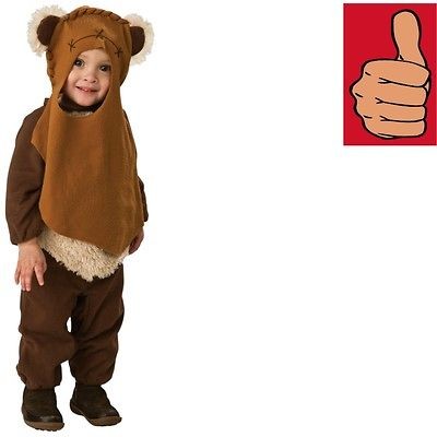 Star Wars   Costume   Baby   Ewok   Infant   6 12 Months   Romper 