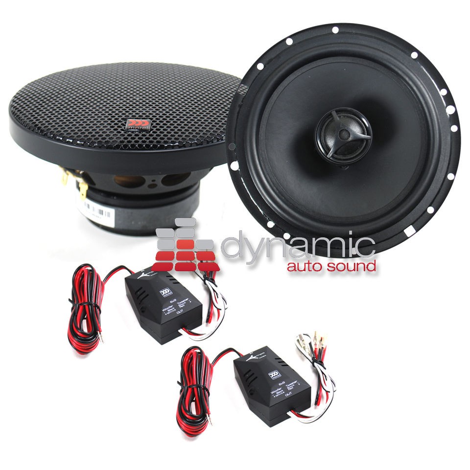 MOREL TEMPO 6C 6 INTEGRATED 2 WAY TEMPO SERIES COAXIAL CAR SPEAKERS 