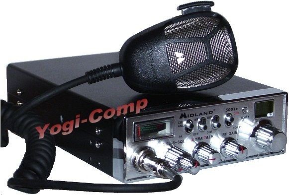 Midland 5001z 40 Channel 4W 4 Watt Mobile CB Radio