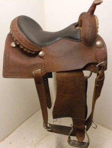 Reduced Used 14.5 Masters Barrel Saddle (#U145MASTERSR​OBAR)