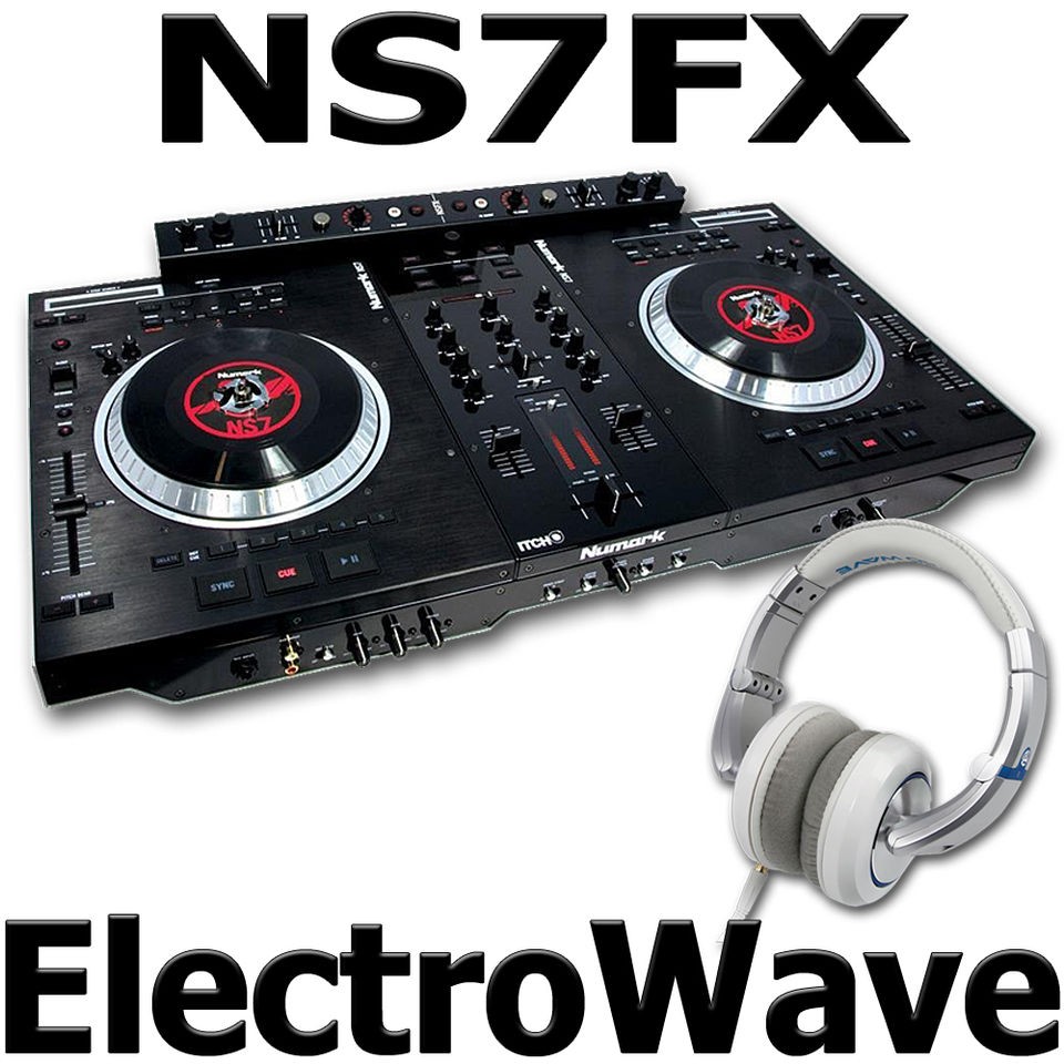 Numark NS7FX NS7 FX DJ Software Controller + Electrowave Electro Wave 