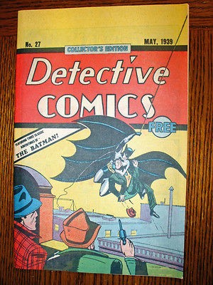 Detective Comics #27   1st Batman(NABISCO Oreo Cookie Giveaway)