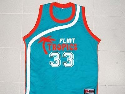 SEMI PRO FLINT MOVIE TROPICS JACKIE MOON TEAL GREEN JERSEY NEW ANY 