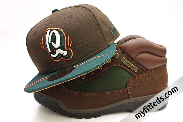 Rancho Cucamonga Quakes Timberland Beef & Broccoli Matching New Era 