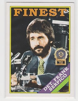 2009 Topps Heritage FRANK SERPICO #43 NY Detective