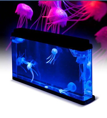 Jellyfish Tank   With Multi Coloured LEDs Realistic Jelly fish 
