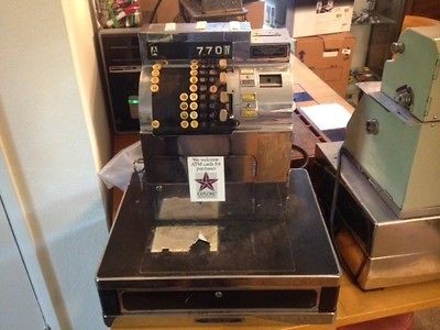 National Cash Register Chrome Model from 1930s  1940s + 3 CHROME 