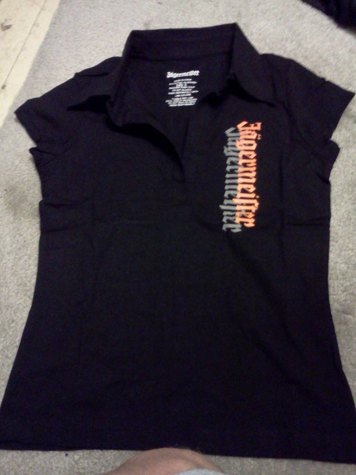 Jagermeister Ladies Bartender Golf Shirt NEW Size S