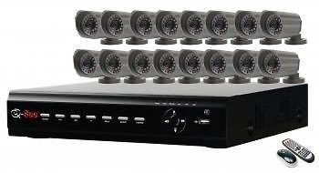 See QT426 618 1 16Ch. H.264 Network DVR D1 Record, 1TB 16 cameras 