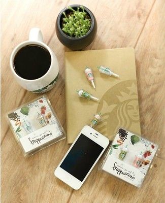 STARBUCKS CHRISTMAS IPHONE 5 IPAD IPOD SAMSUNG NOTE EARPHONE PLUG DUST 