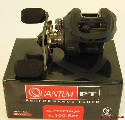 Quantum PT Smoke SL100 SPT Baitcasting Reel