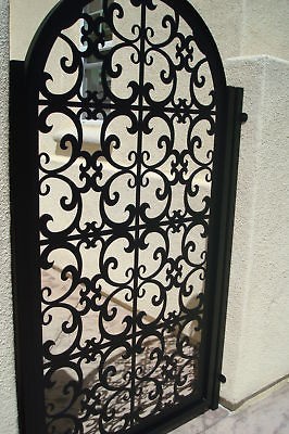 ITALIAN METAL GATE ON SALE DECORATIVE ORNAMENTAL CUSTOM IRON GARDEN 