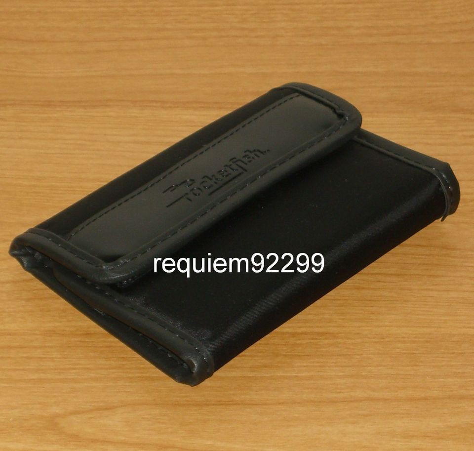 ROCKETFISH BLACK VELCRO CLOSURE CARRY CASE/FOLIO FROM RF AHD25 2.5 HD 