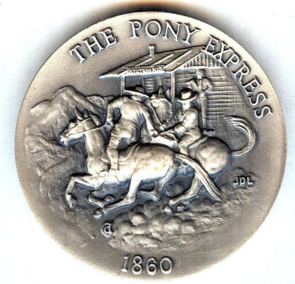 Pony Express in Coins & Paper Money