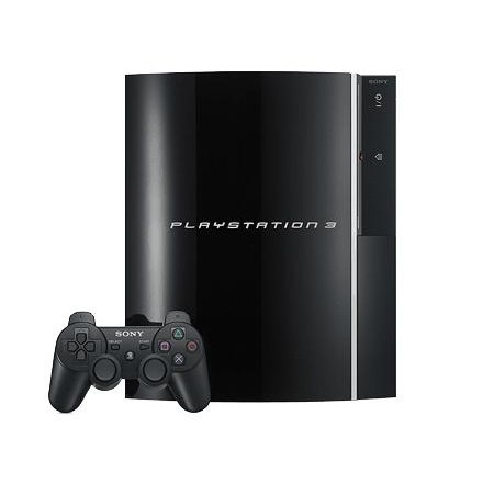 Sony PlayStation 3 40 GB Clear Black Console (NTSC)