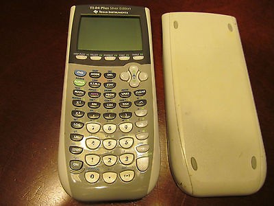 Texas Instruments 84 Plus Silver Edition Graphic Calculator w/cover TI 