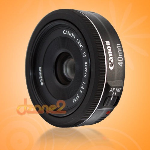 Canon EF 40mm f/2.8 STM 40 f2.8 fit 650D 7D 5D MK 3 2 1D MK IV 4 1D X 