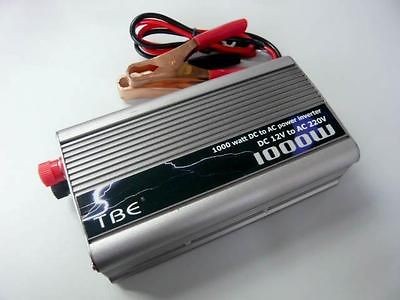 TEN 1000W 12V 110V Portable Car ATV SUV Power Inverter Solar WHOLESALE 