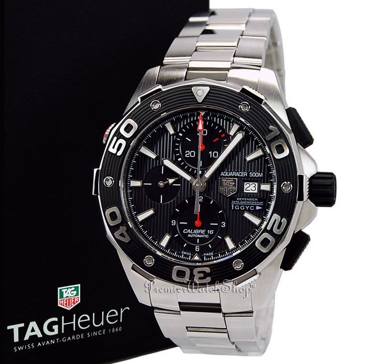 NEW TAG HEUER AQUARACER 500M DEFENDER CAJ2112.BA0872 AUTOMATIC MENS 