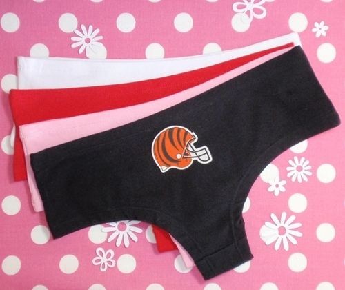 CINCINNATI BENGALS ~ Womans Panties Boyshorts Charm NFL