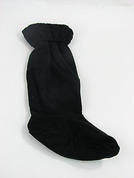 Personal Identity Womens Fleece Boot Liner BLACK W/NIT SZ 5 7 ret $ 