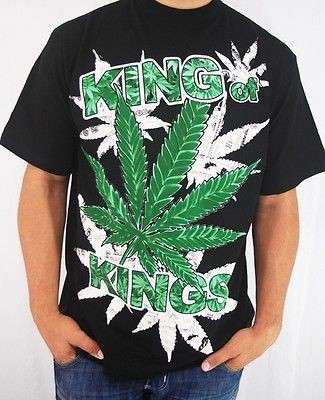 Club Urban King of Kings 4 Shirt Black Hip hop mens clothing tattoo 
