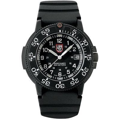 BRAND NEW LUMINOX 3001 ORIGINAL NAVY SEAL DIVE 3000 SERIES WITH 