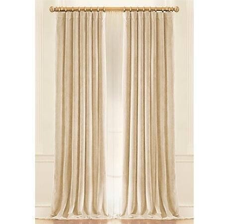 Restoration Hardware Vintage Velvet Drapes set 2 50x84 in sand