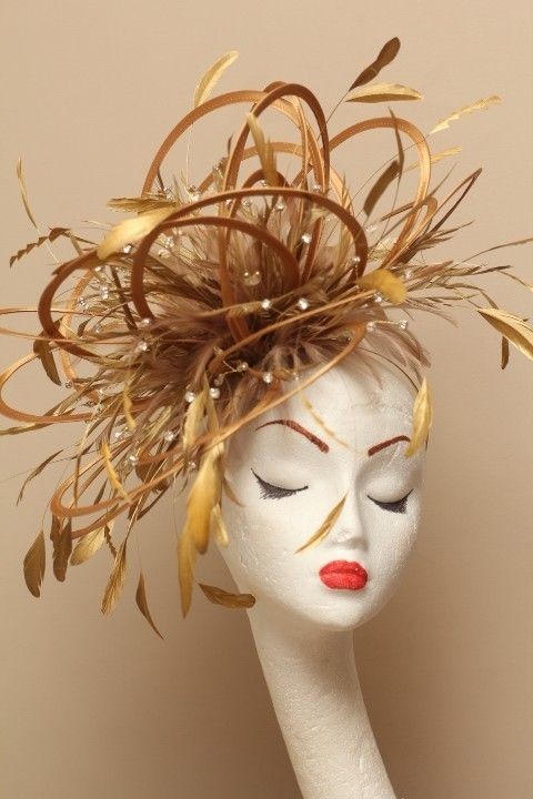 gold diamante headband