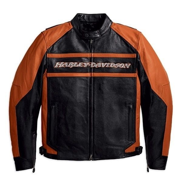 HARLEY MENS OCTANE LEATHER JACKET 97191 10VM OBSOLETE