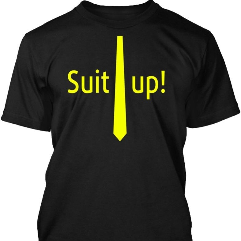 SUIT UP HOW I MET YOUR MOTHER BARNEY STINSON T SHIRT MENS/WOMENS XS 