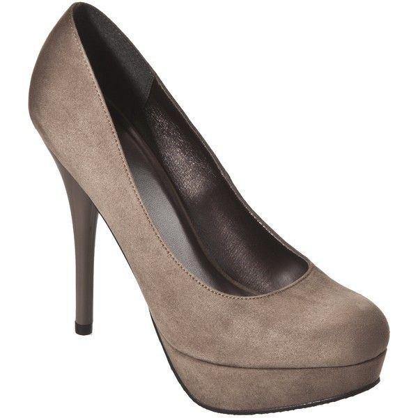 Womens Mossimo Paisley Platform Pumps   Taupe NWOT $30 Size 10