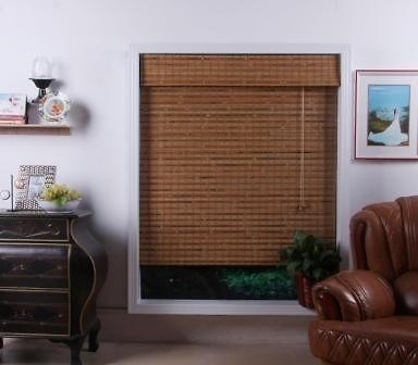 Dali Natural Bamboo Roman Shade, length 54 inch.